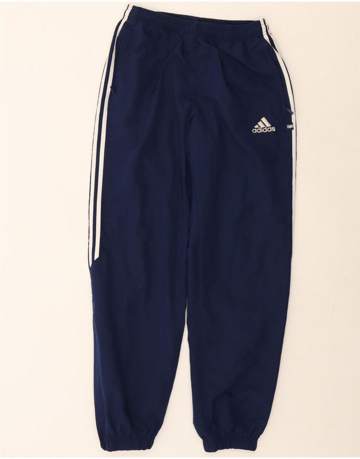 Pantaloni da tuta da uomo ADIDAS Joggers grandi poliestere blu navy