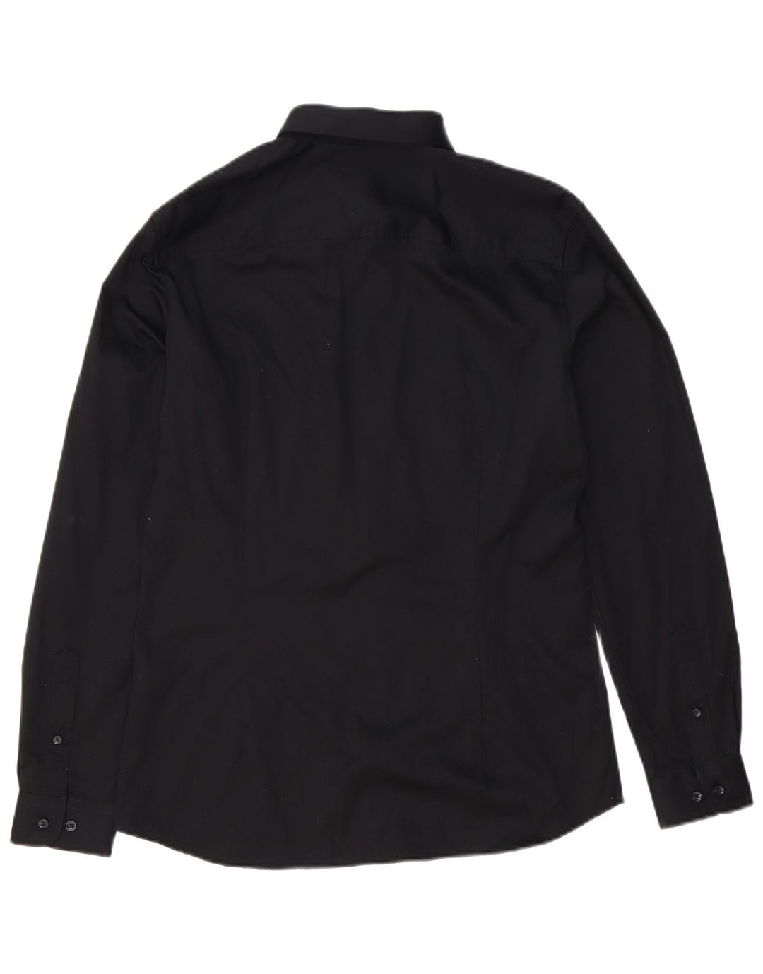 Camicia da uomo Jack & Jones grande in cotone nero