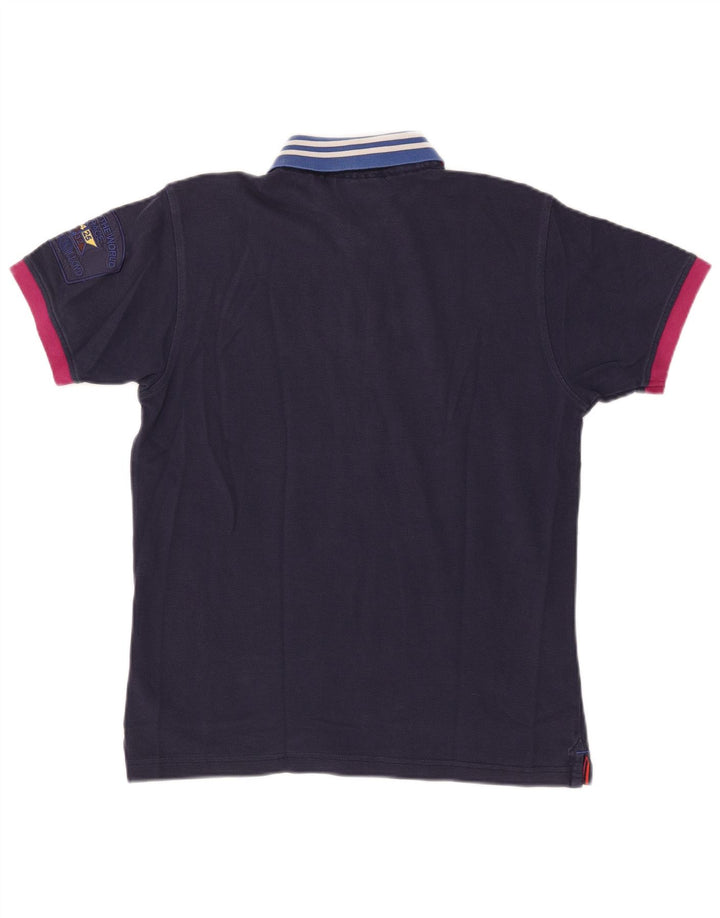 Polo da uomo Henri Lloyd grande blu navy