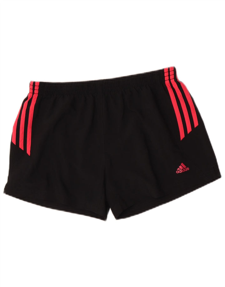 Pantaloncini sportivi Adidas da donna UK 10 piccoli poliestere nero