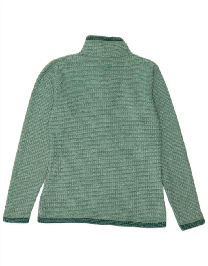 MOUNTAIN WAREHOUSE Maglione in pile da donna con collo e zip UK 8 piccolo verde