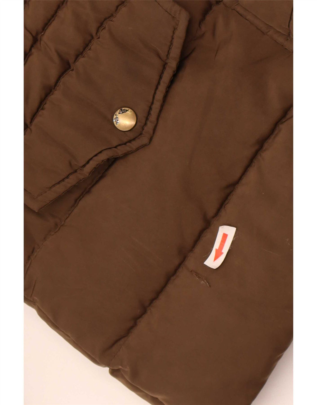 Giacca imbottita con cappuccio per ragazze Zara 11-12 anni Beige