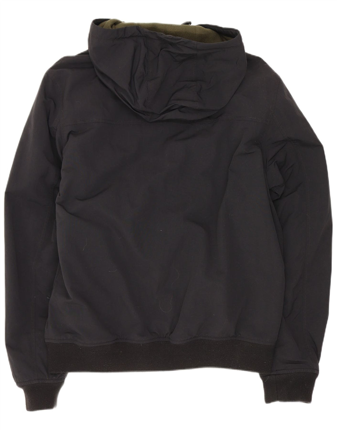 Bomber con cappuccio da uomo Tommy Hilfiger UK 38 medio nero poliammide