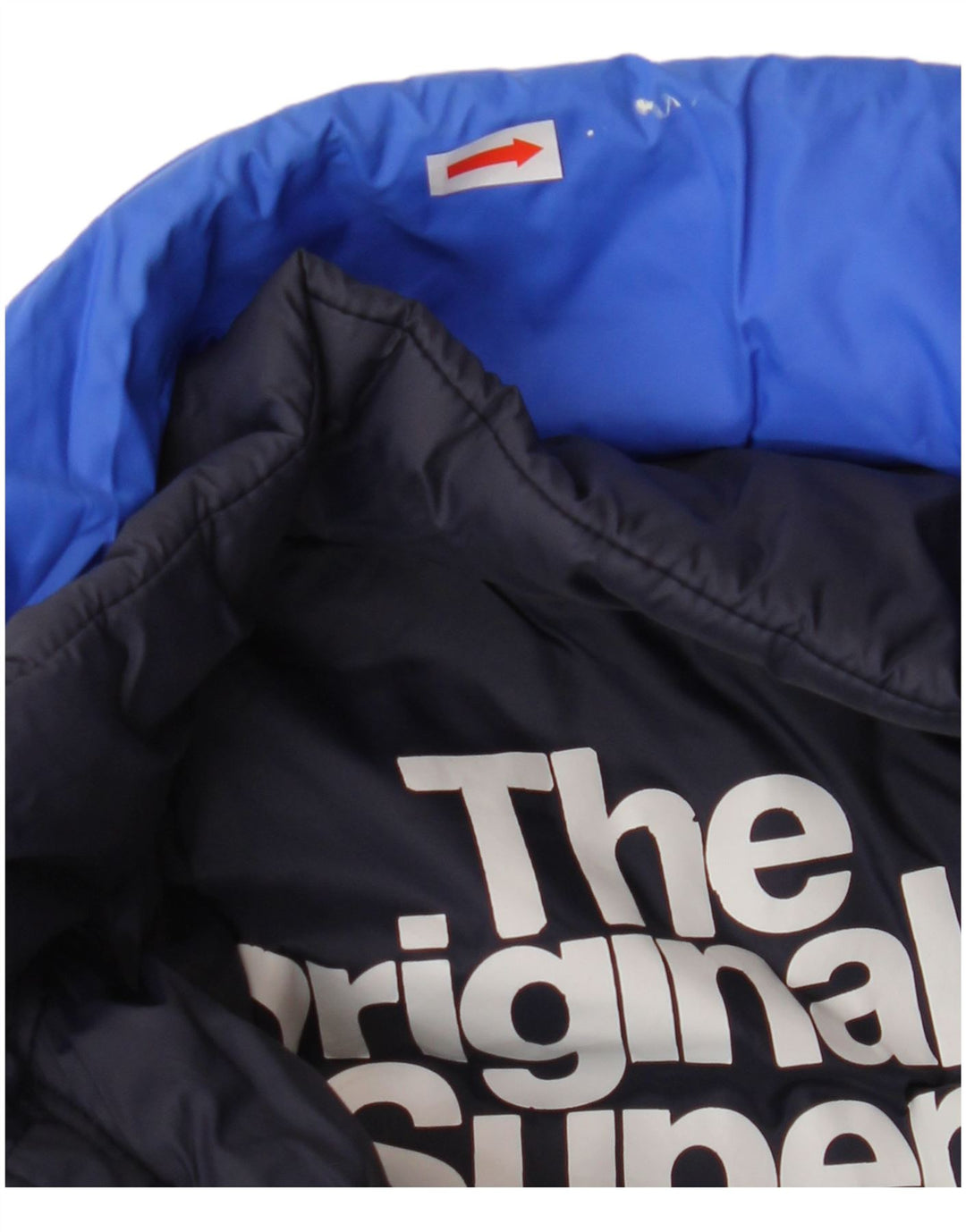 Giacca imbottita da donna SUPERDRY UK 10 piccola poliestere blu