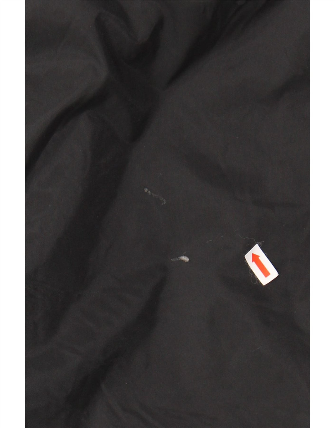 HUMMEL Mens Graphic Windbreaker Coat UK 42 XL Black Nylon