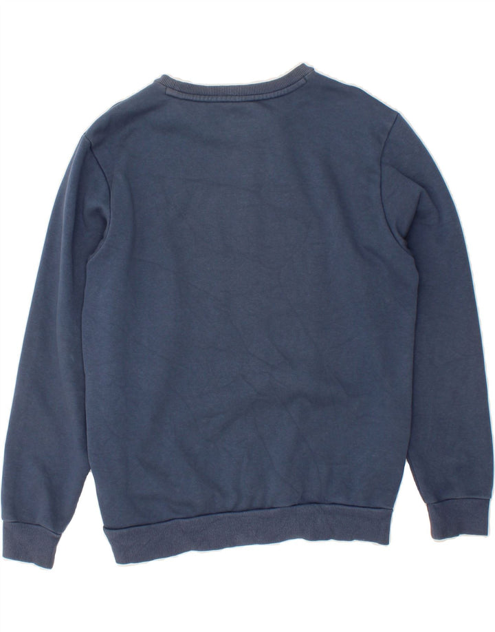 PUMA Mens Sweatshirt Jumper Medium Blue Cotton Vintage Puma and Second-Hand Puma from Messina Hembry 