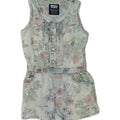 LEVI'S Girls Sleeveless Playsuit 3-4 Years  Blue Floral Cotton | Vintage Levi's | Thrift | Second-Hand Levi's | Used Clothing | Messina Hembry 