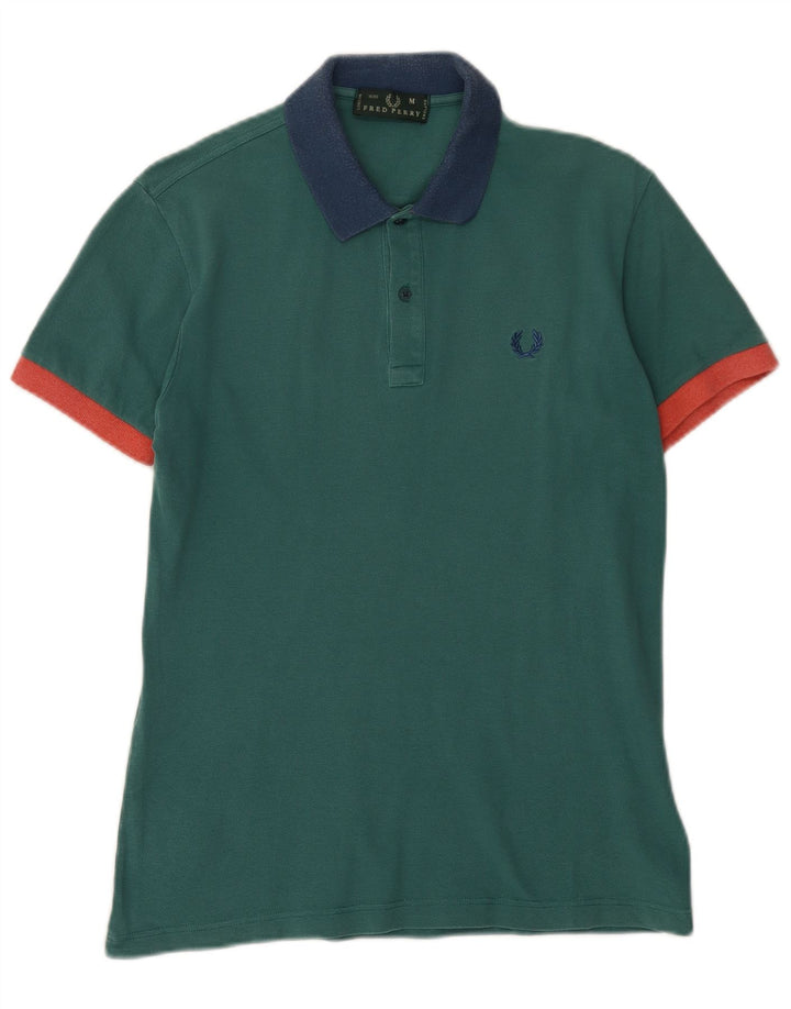 Polo da uomo Fred Perry verde medio