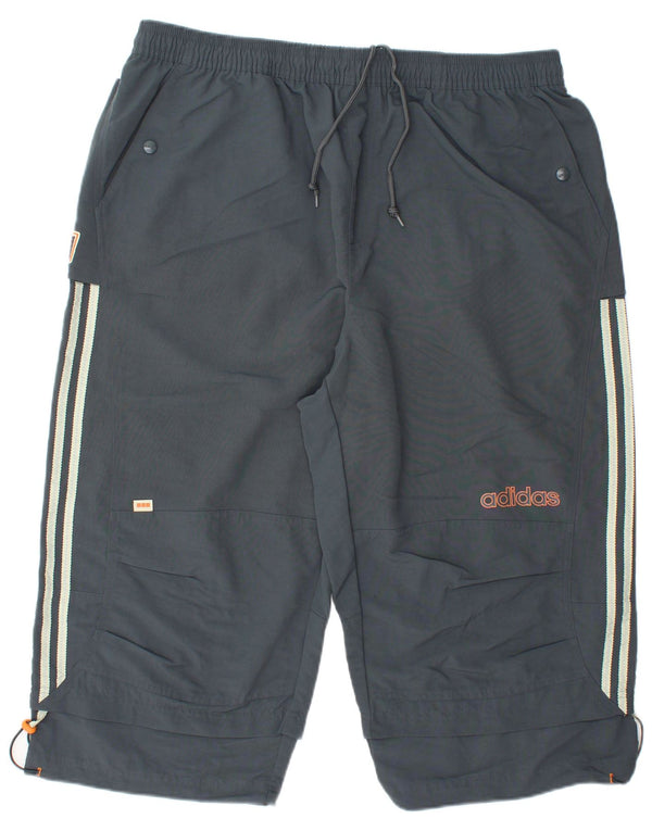 Pantaloncini sportivi da uomo Adidas Bermuda 2XL Poliammide grigio