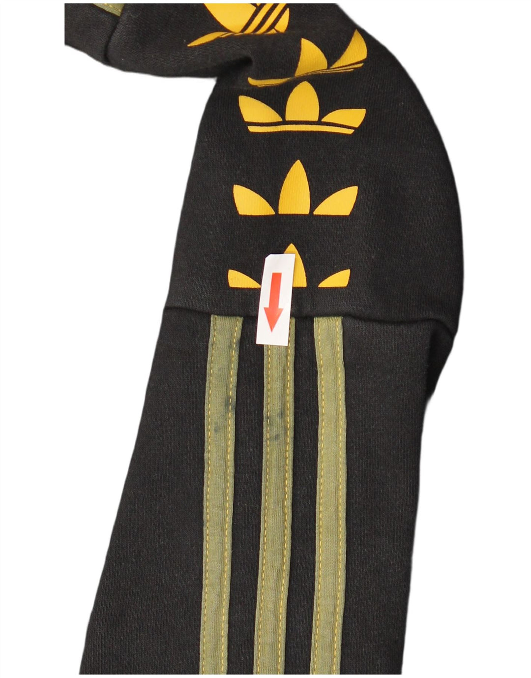 Felpa con cappuccio grafica da uomo ADIDAS, cotone nero medio