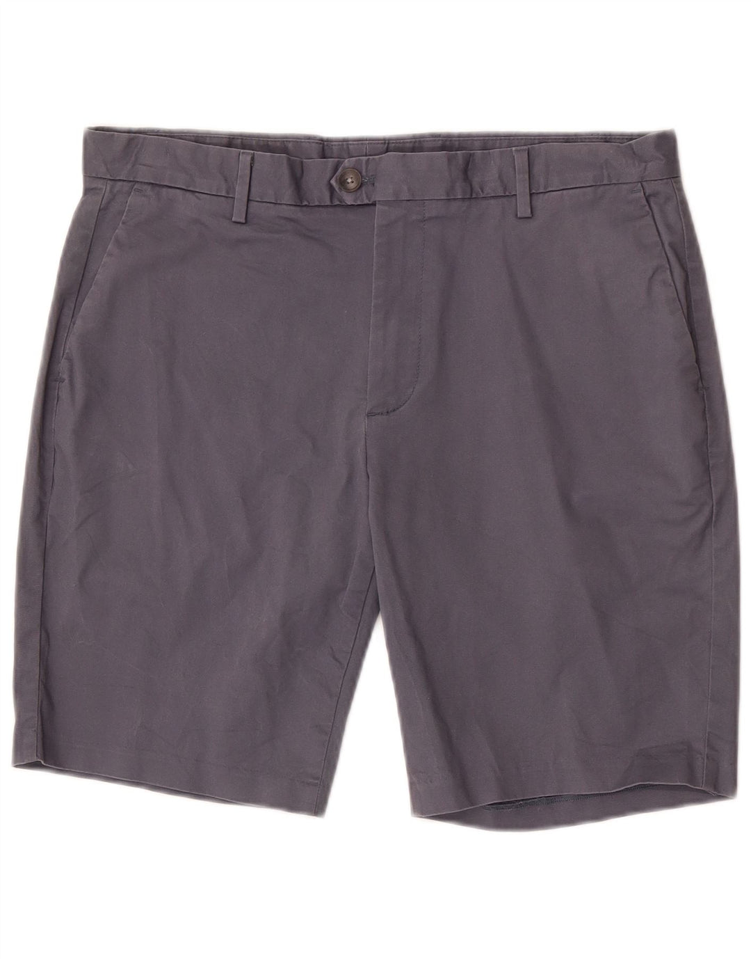 Pantaloncini chino da uomo Reiss W34 Large in cotone blu navy
