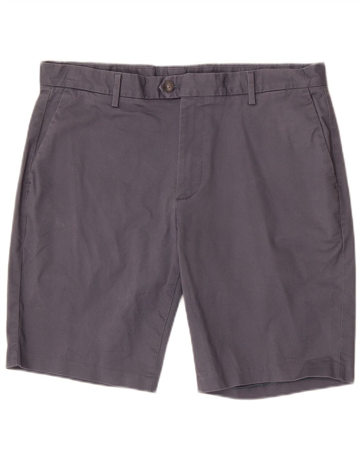 Pantaloncini chino da uomo Reiss W34 Large in cotone blu navy