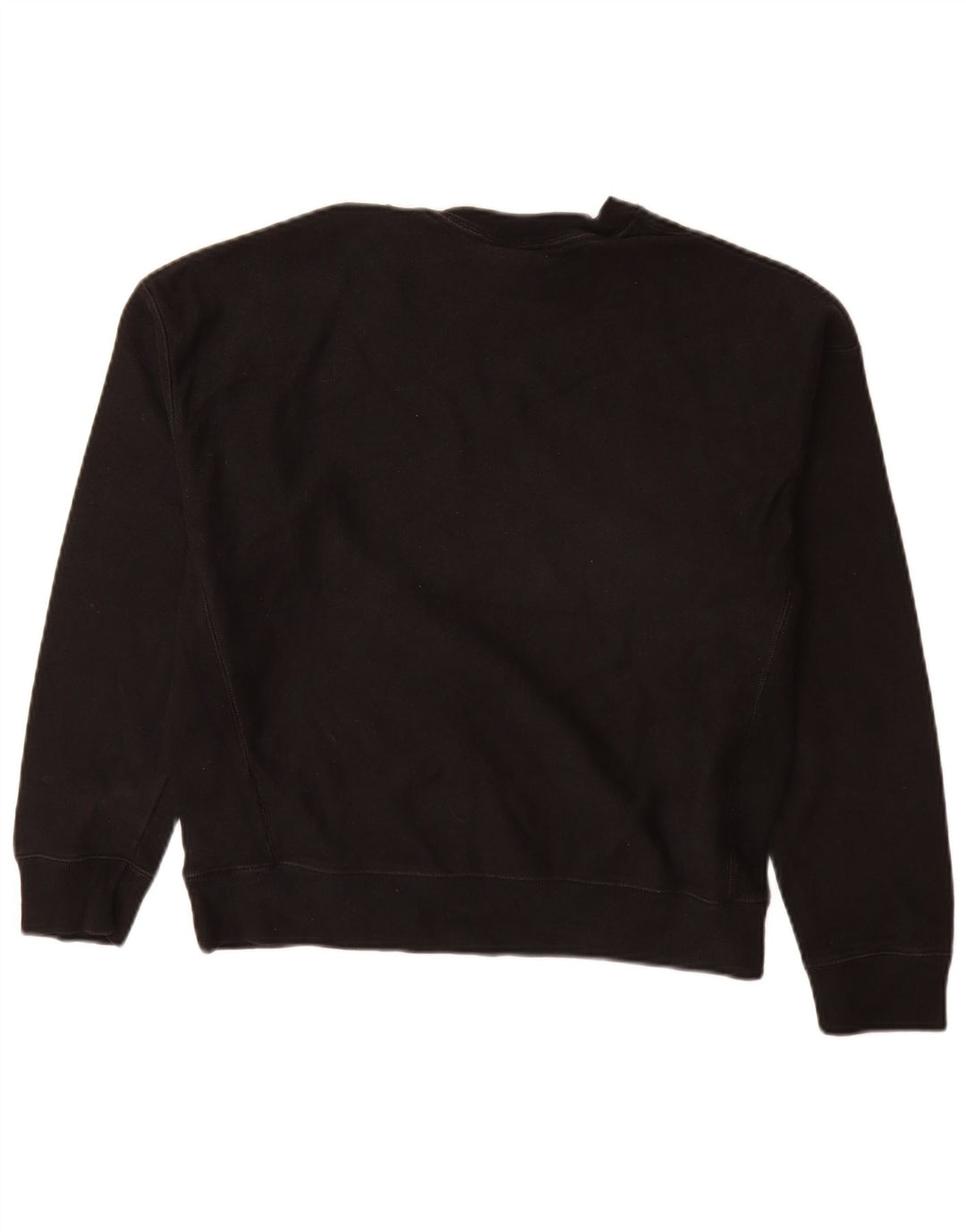 Felpa da donna con trama inversa CHAMPION UK 16 grande cotone nero