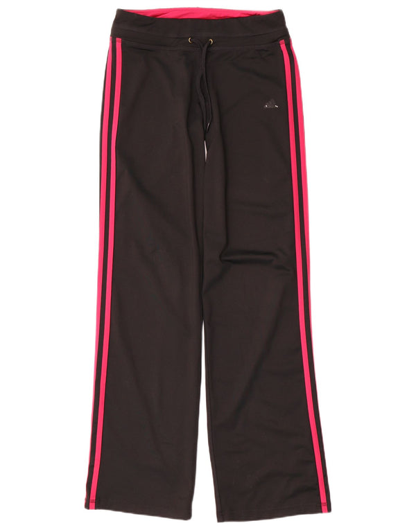 Pantaloni da tuta Adidas Climalite da donna UK 8/10 Small Poliestere nero