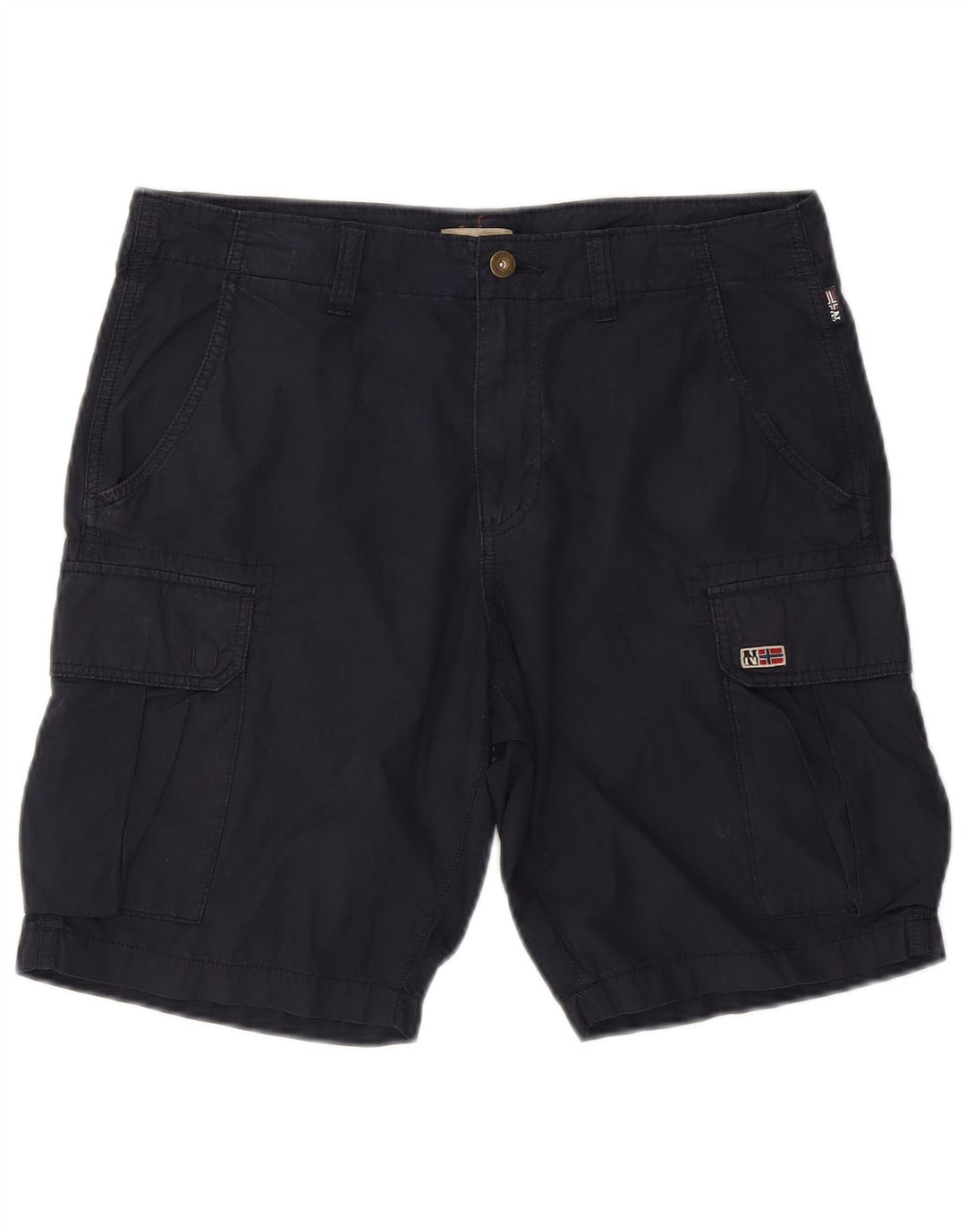 Pantaloncini cargo da uomo Napapijri W33 cotone blu navy medio