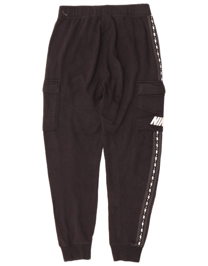 Pantaloni da tuta Nike Graphic Cargo da uomo Joggers piccoli in cotone nero