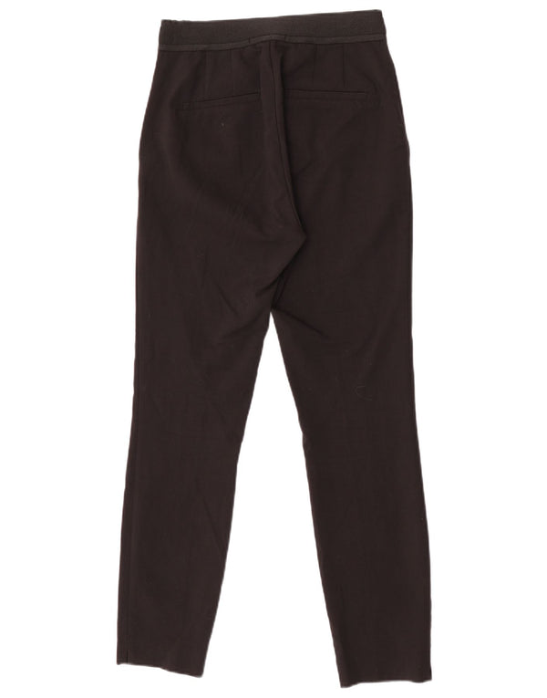 Pantaloni chino slim da donna Zara XS W24 L27 cotone nero