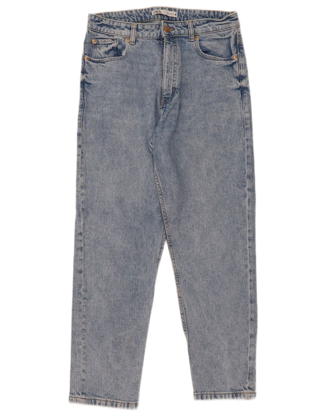 Jeans slim da donna Zara EU 40 medio W30 L27 cotone blu