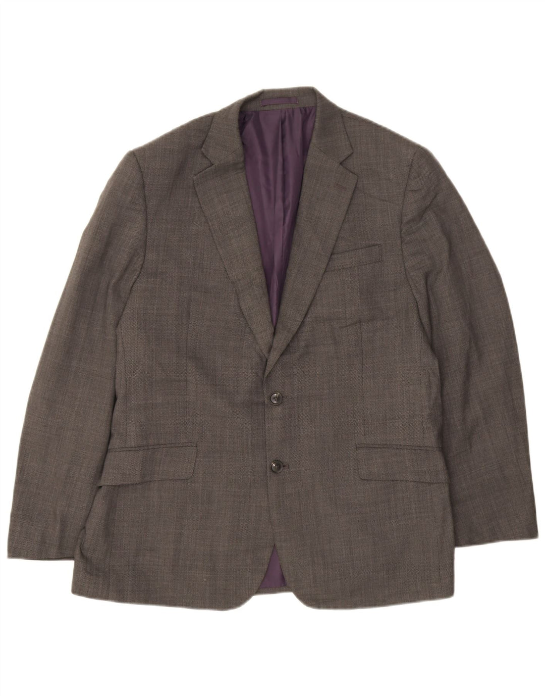 Giacca blazer a 2 bottoni Marks & Spencer Performance da uomo UK 42 grande grigia