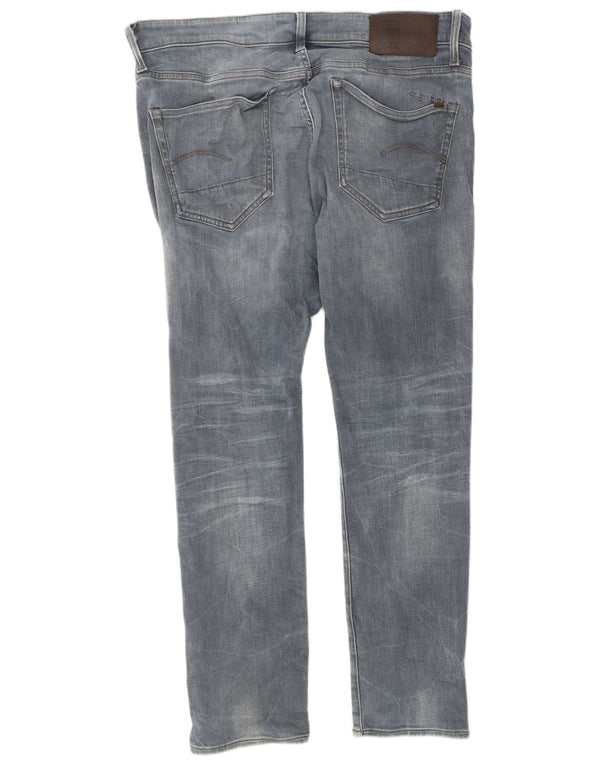 Jeans slim da uomo G-Star W34 L30 poliestere blu