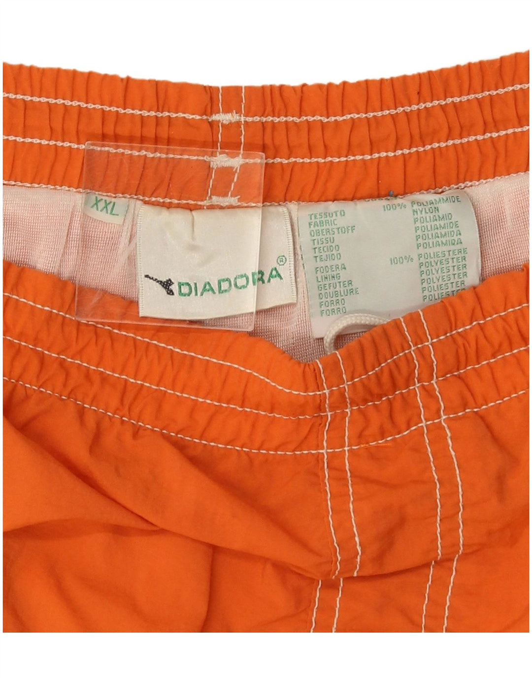 Pantaloncini da bagno uomo Diadora 2XL Arancione Poliammide