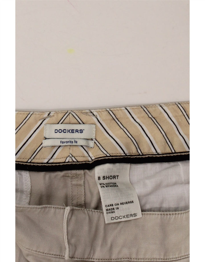 DOCKERS Womens Favorite Fit Chino Trousers US 8 Medium W32 L27 Grey Vintage Dockers and Second-Hand Dockers from Messina Hembry 