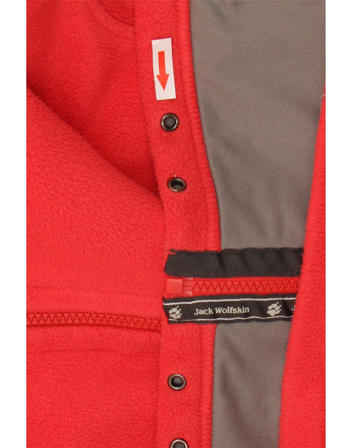 Giacca in pile da donna Jack Wolfskin UK 12 rosa medio