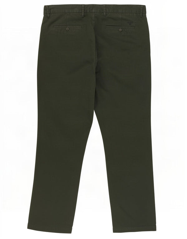 Gant Pantaloni chino vestibilità regolare New Haven da uomo W38 L29 cotone verde