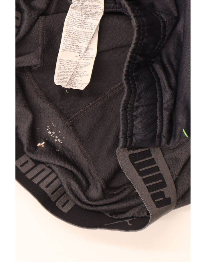 Pantaloni da tuta grafica da ragazzo Puma 13-14 anni Colorblock nero