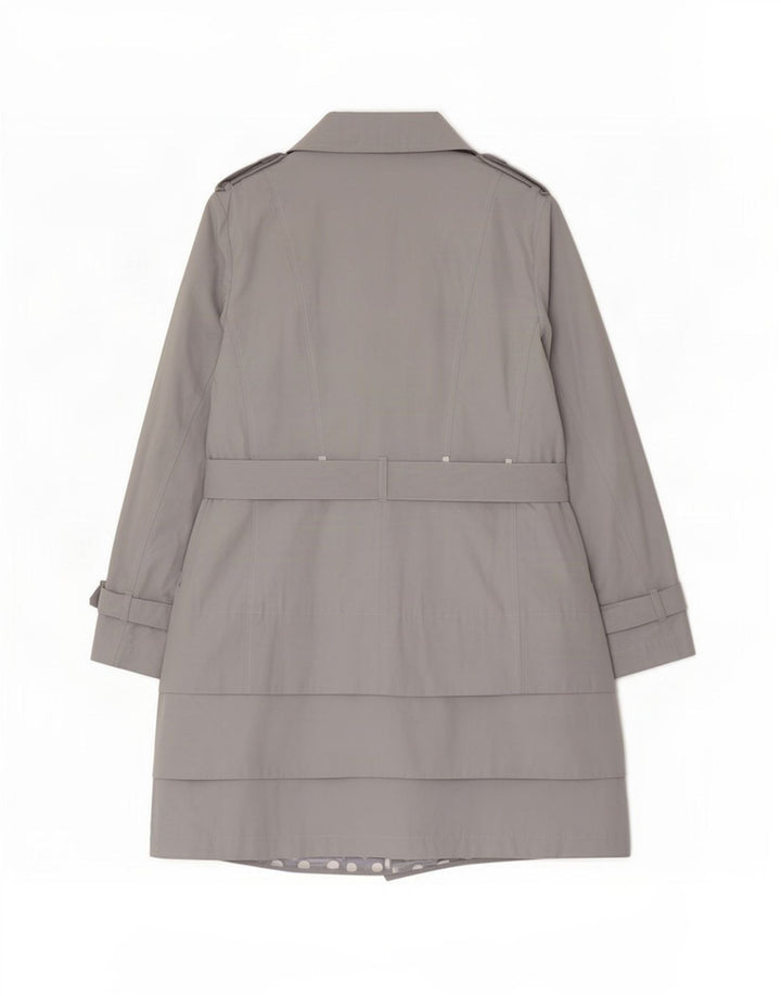 Trench Coat Per Una da donna Marks & Spencer UK 12 Cotone grigio medio