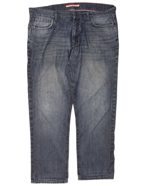 Tommy Hilfiger Mens Straight Jeans W38 L30 Blue