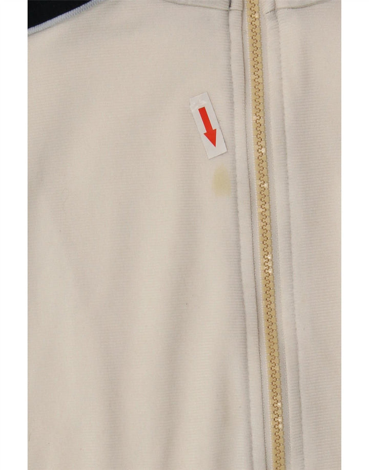 Giacca da tuta da uomo Adidas UK 38/40 Medium White Colourblock