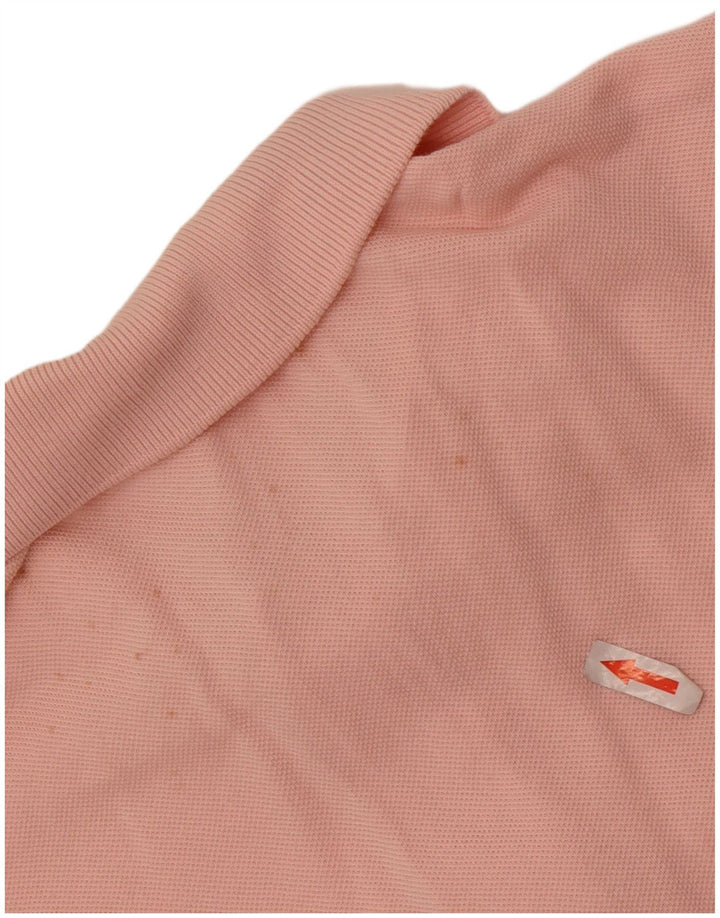 Polo da uomo Lacoste taglia 5 grande in cotone rosa