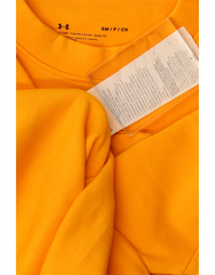 Felpa oversize da donna Under Armour UK 10 Small Arancione