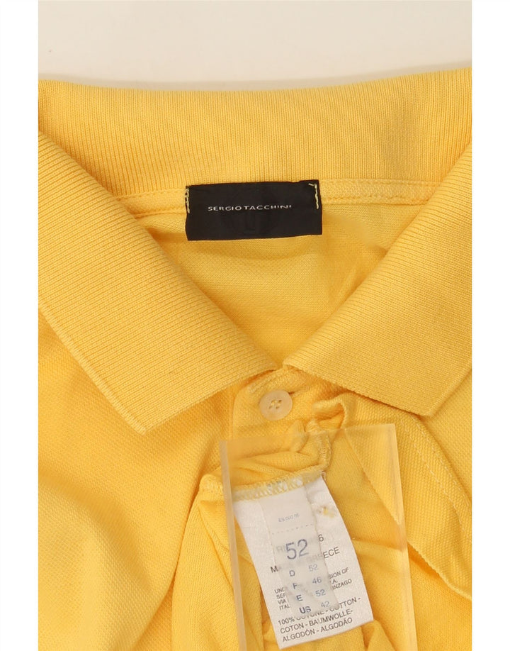 Polo Uomo Sergio Tacchini IT 52 Large Giallo Cotone