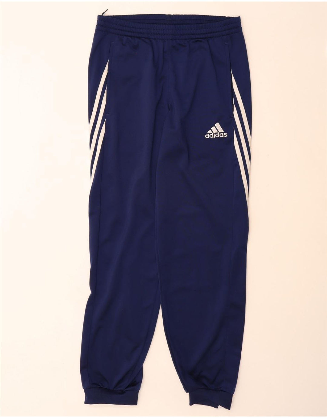 Pantaloni da tuta da uomo ADIDAS Joggers medio poliestere blu navy