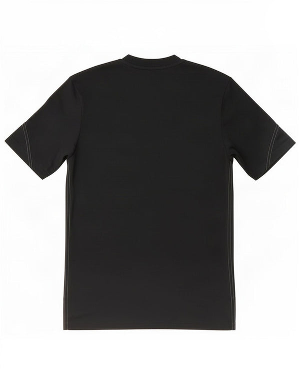 T-shirt da uomo slim fit Adidas XS nera in poliestere