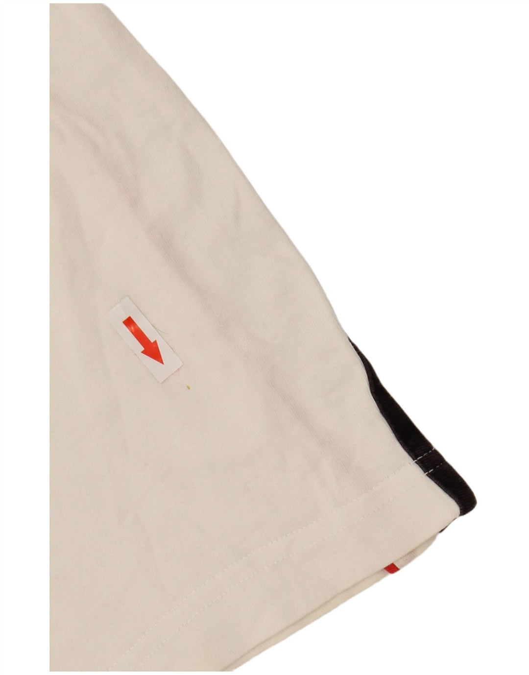 T-shirt grafica da uomo Champion Top in cotone color block bianco medio
