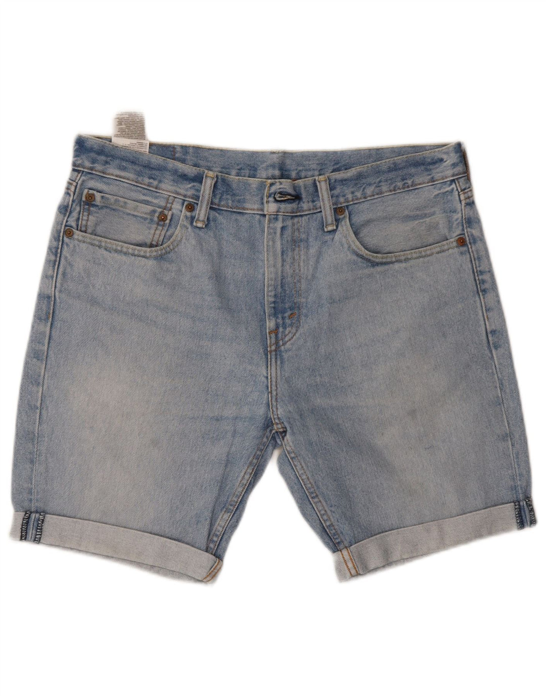 Pantaloncini di jeans Levi's 511 da uomo W34 grande cotone blu