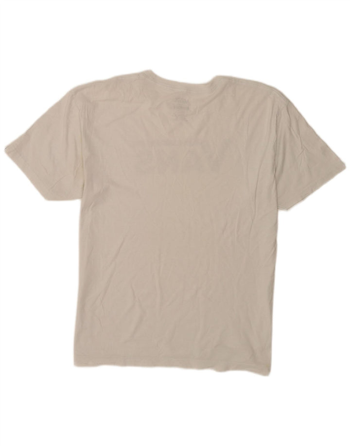 T-shirt grafica da uomo con vestibilità classica Vans, taglia grande, in cotone bianco