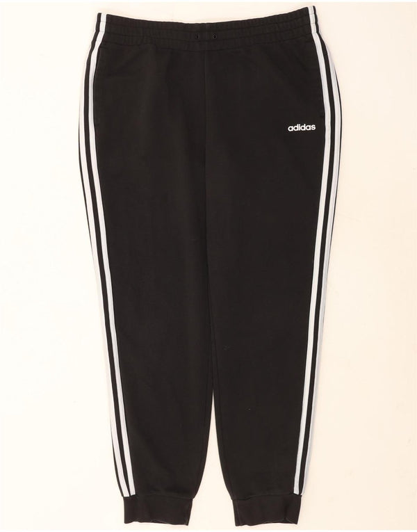 Pantaloni da tuta da donna Adidas Joggers UK 20/22 XL Cotone nero