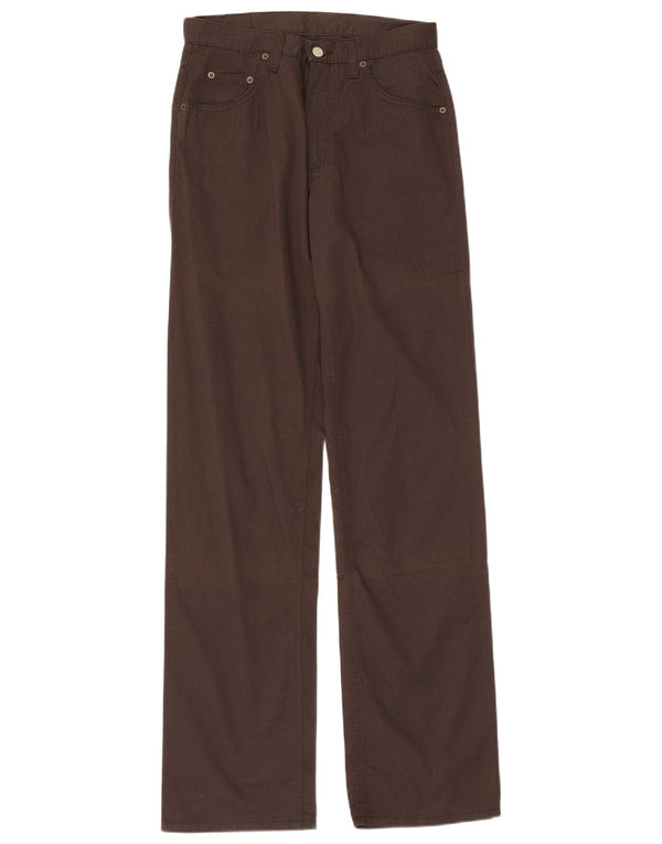 Pantaloni casual dritti da uomo Rifle W28 L34 in cotone marrone