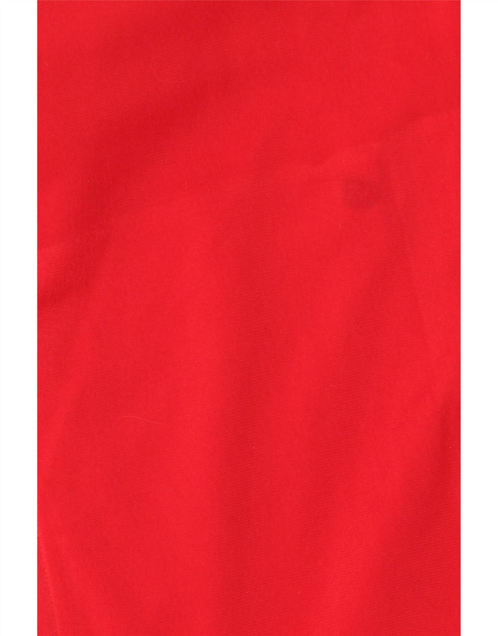 Giacca da tuta grafica Adidas da uomo FSV Trier-Tarforst, colore rosso medio
