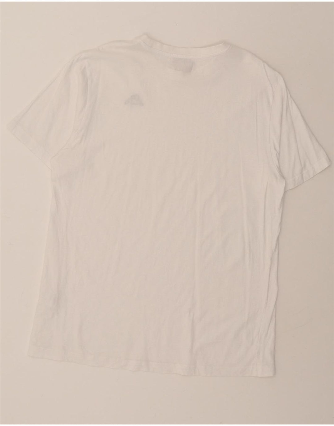 KAPPA Mens T-Shirt Top XL White Cotton Vintage Kappa and Second-Hand Kappa from Messina Hembry 