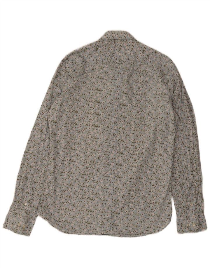 Camicia da uomo French Connection blu medio floreale