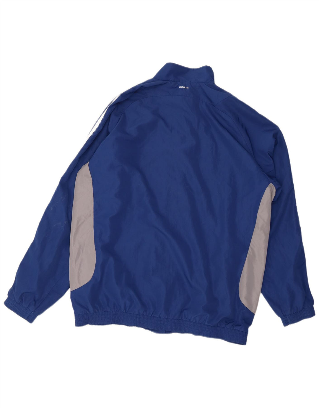 Giacca da tuta da uomo ADIDAS Climalite UK 48/50 XL Blu Colourblock