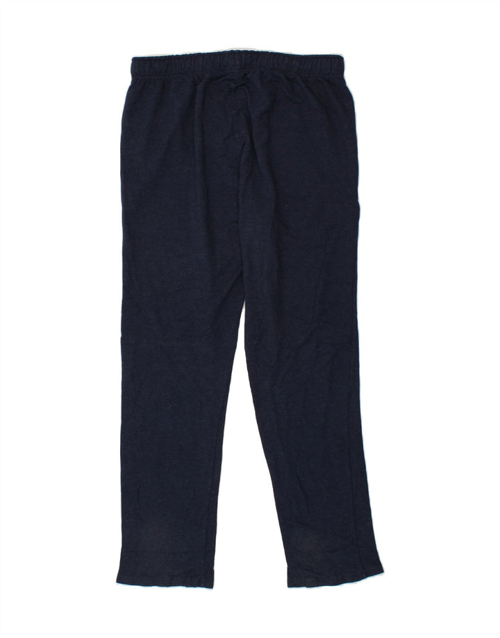 ORVIS Mens Tracksuit Trousers Large  Navy Blue Rayon Vintage Orvis and Second-Hand Orvis from Messina Hembry 