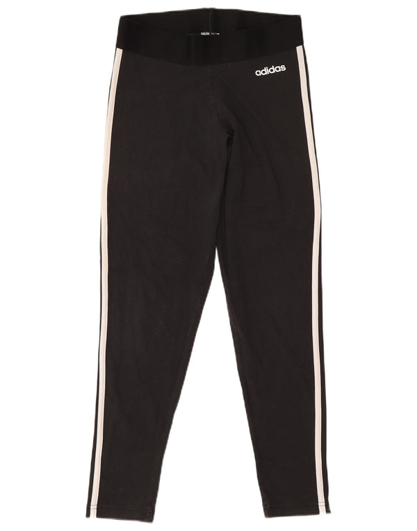 Leggings Adidas da donna UK 12/14 cotone nero medio