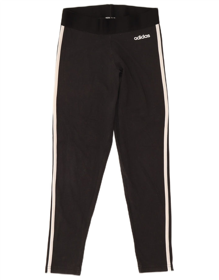 Leggings Adidas da donna UK 12/14 cotone nero medio