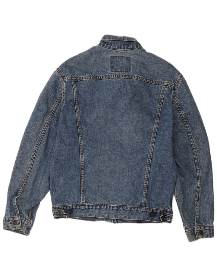 Giacca di jeans da uomo Levi's UK 38 Cotone blu medio